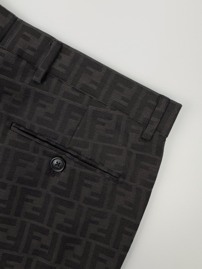 Fendi Bermudas Fabric Black#304621