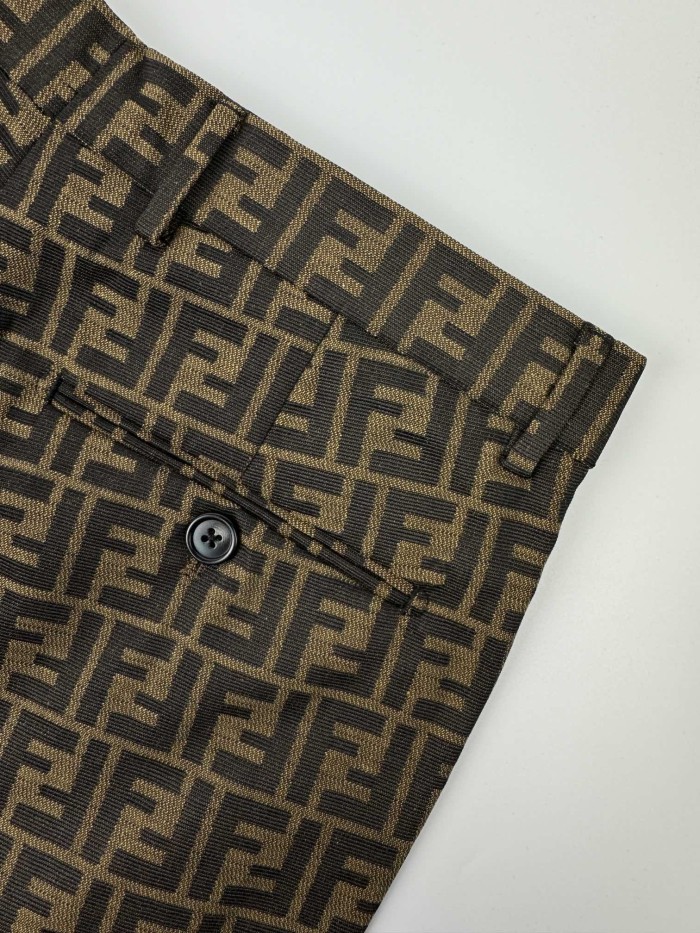 Fendi Bermudas Fabric Brown #304620