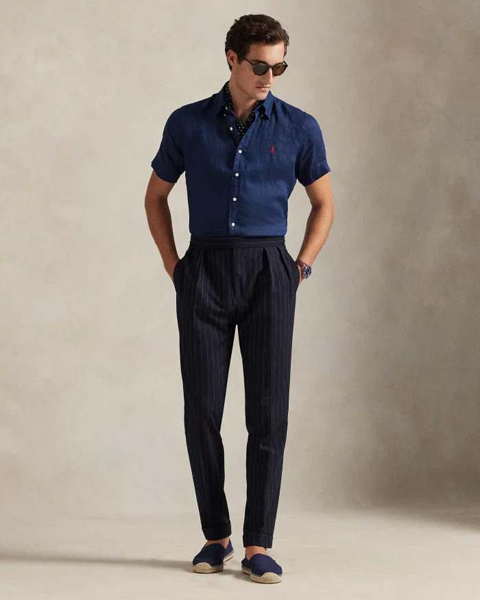 Ralph Lauren Classic Fit Linen Shirt #378660