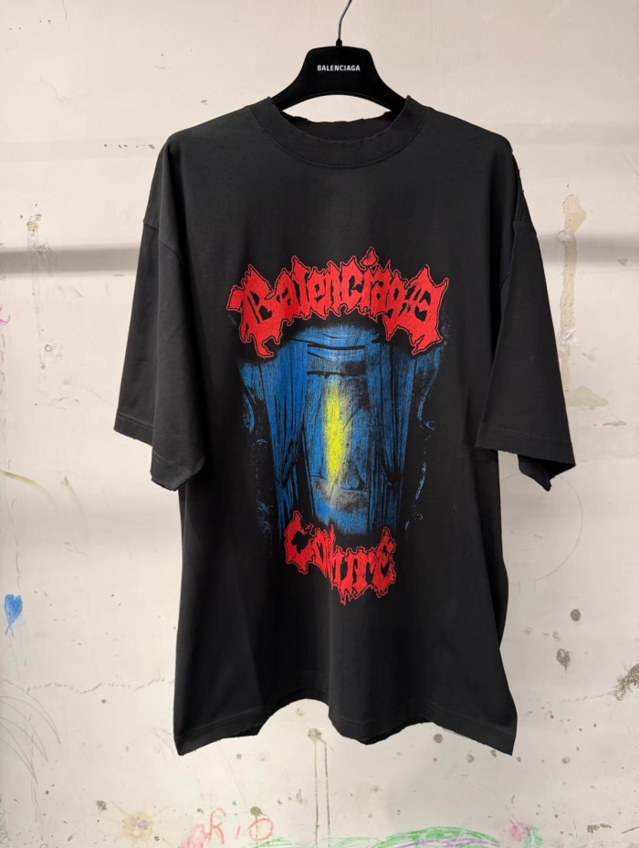 Balenciaga Salon De Couture Medium Fit T-shirt #378750