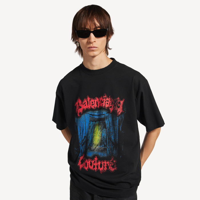 Balenciaga Salon De Couture Medium Fit T-shirt #378750