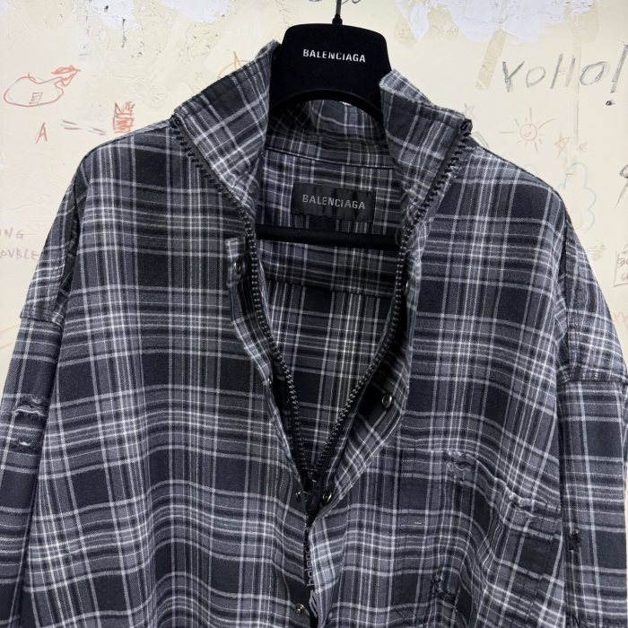 Balenciaga Zip-up Shirt #378749