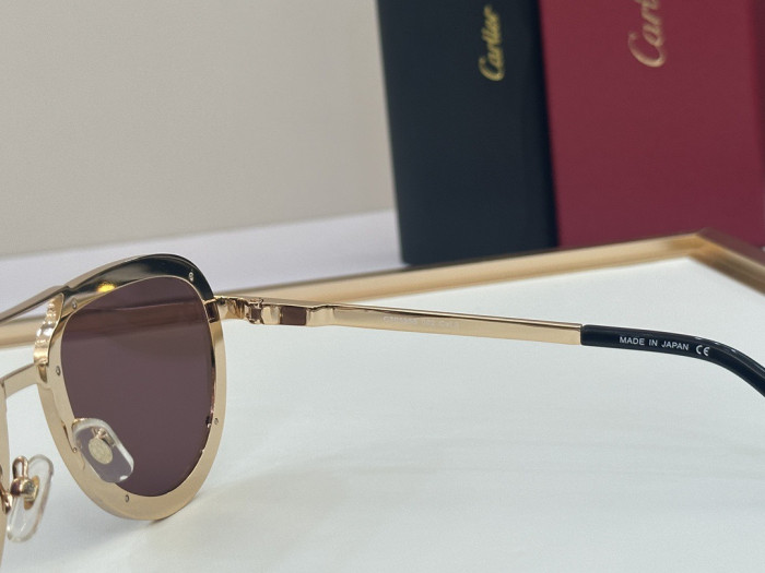 Cartier Men's Classic Aviator Sunglasses #378733