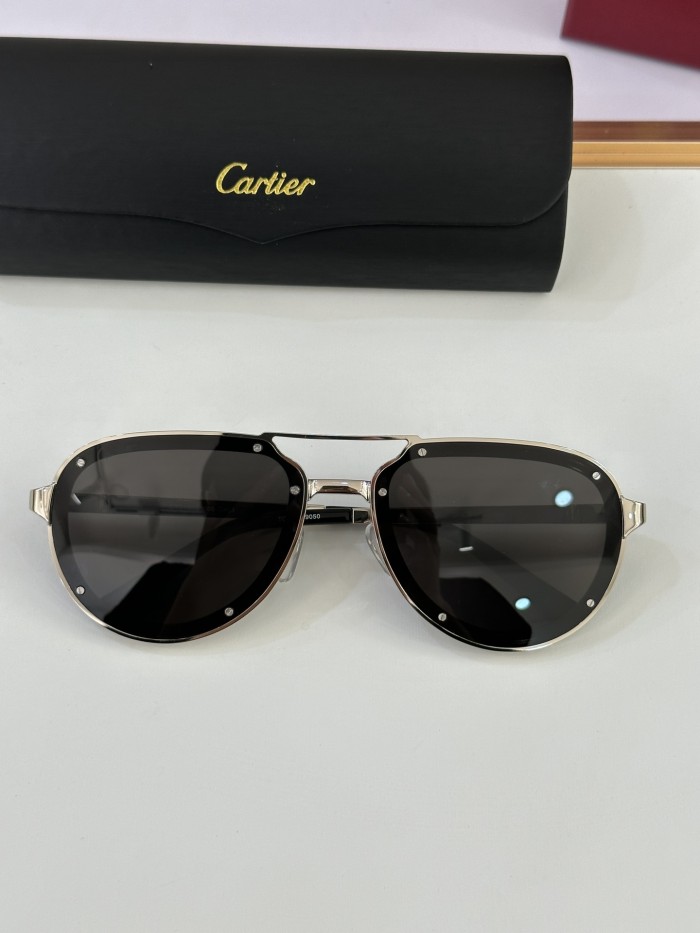 Cartier Men's Classic Aviator Sunglasses #378733