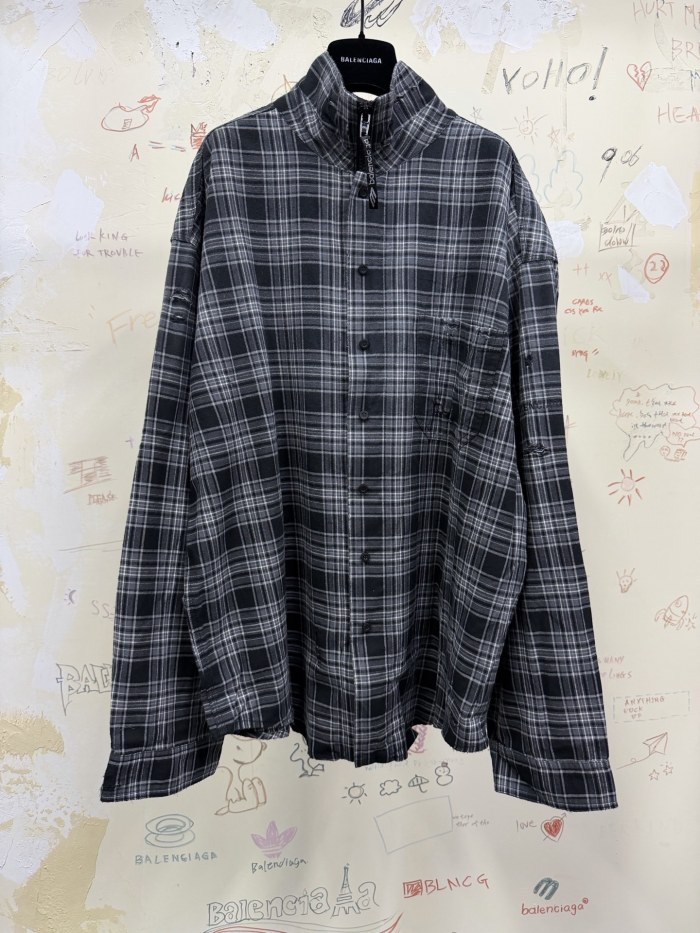 Balenciaga Zip-up Shirt #378749
