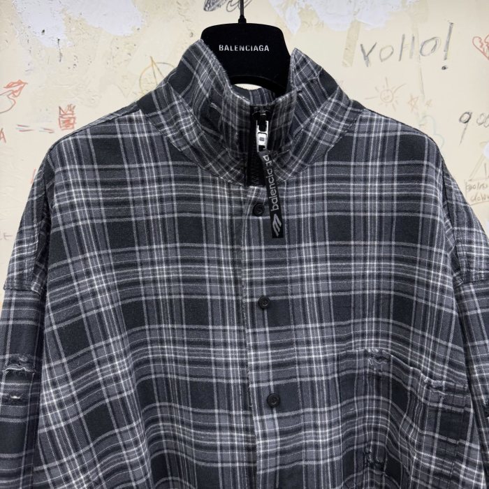 Balenciaga Zip-up Shirt #378749