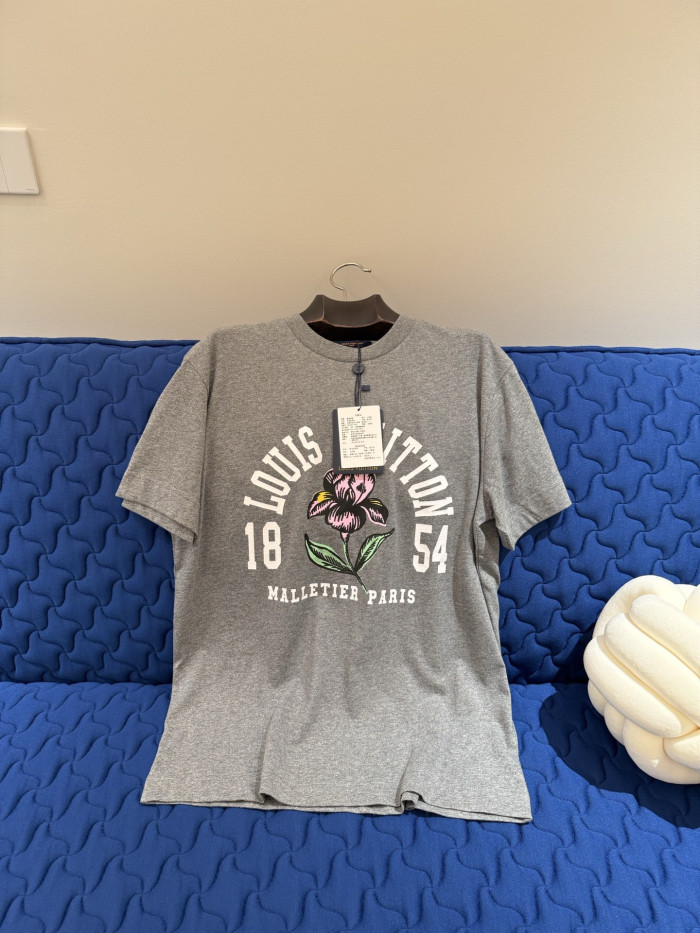 LOUIS VUITTON Iris Print T-Shirt 1AJZF9 #378772