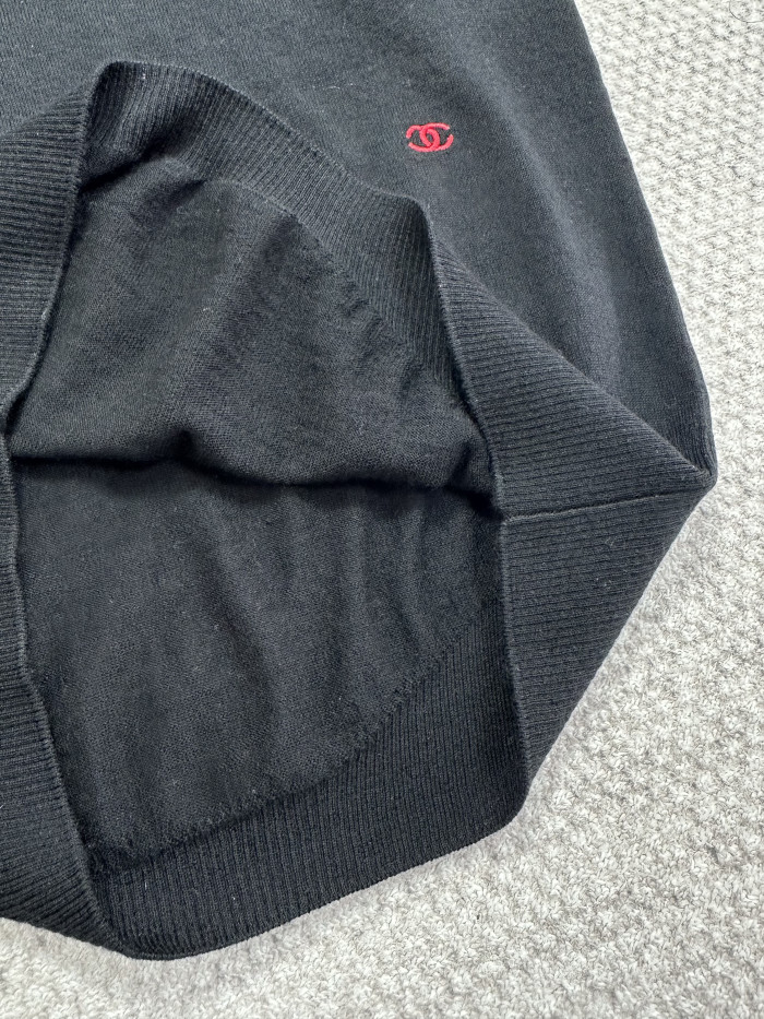 Chanel Top-Quality Version Silk Cashmere Short Sleeves #378832