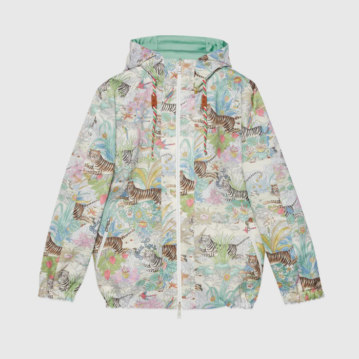GUCCI Gucci Tiger Reversible Bomber Jacket #378932