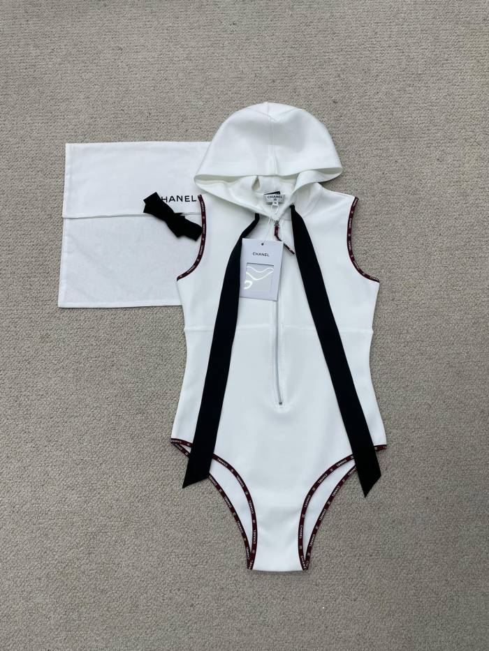 Chanel Silk Knitted Swimsuit #378897