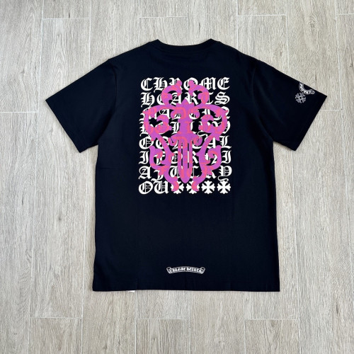 Chrome Hearts Sword and Dagger Letter Print Short Sleeves #379030