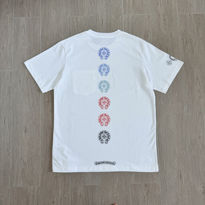 Chrome Hearts Sword and Dagger Letter Print Short Sleeves #379030