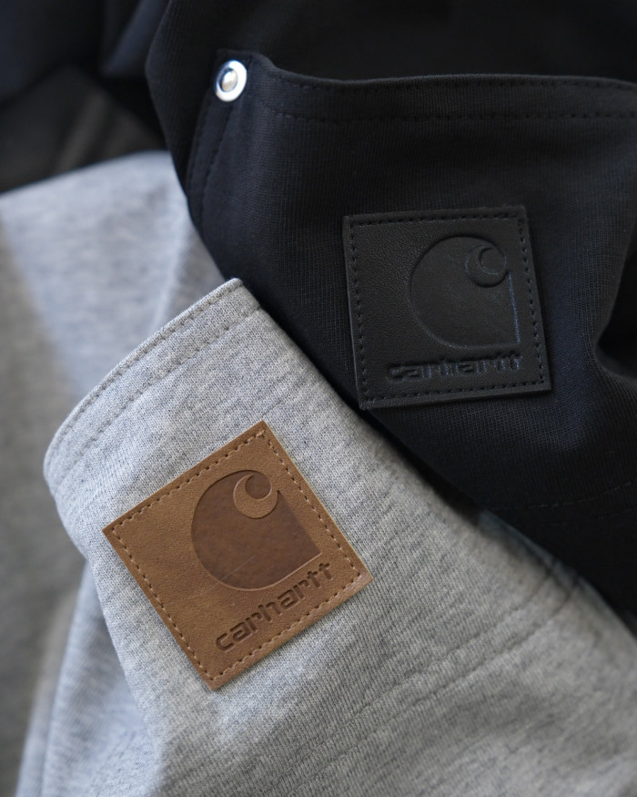 Carhartt WIP Label Pocket Leather Label Short Sleeves T-Shirt#379054