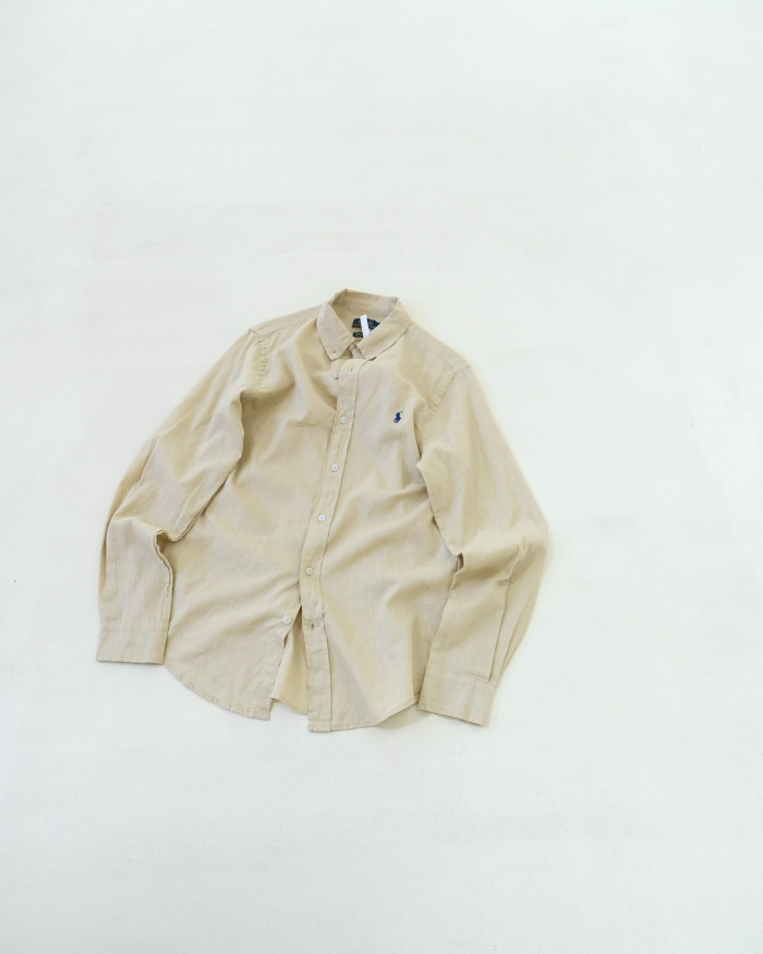 Ralph Lauren Classic Fit Brushed Poplin Shirt #379081