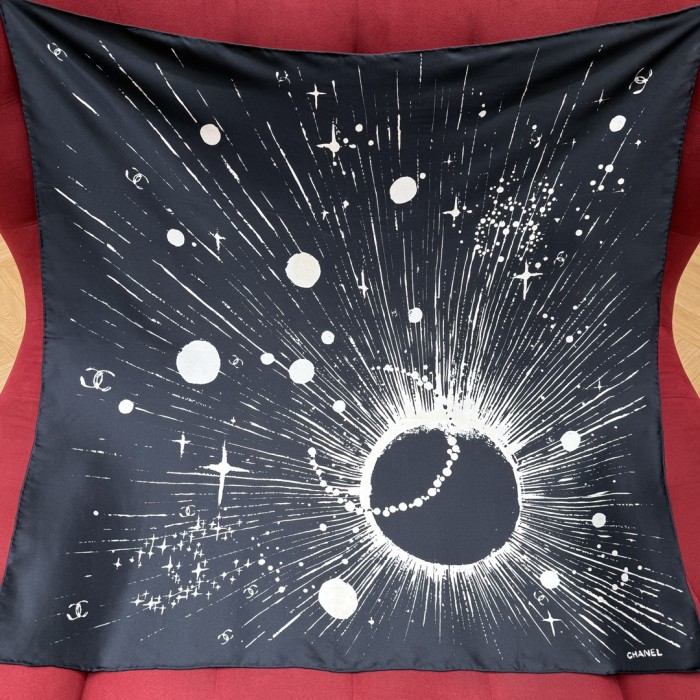 Chanel Starry Sky Silk Scarf #379152