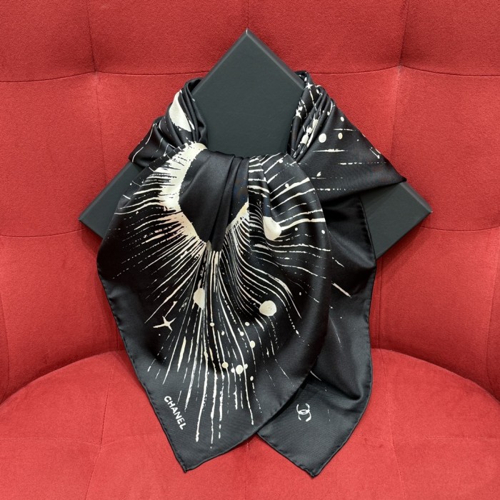Chanel Starry Sky Silk Scarf #379152