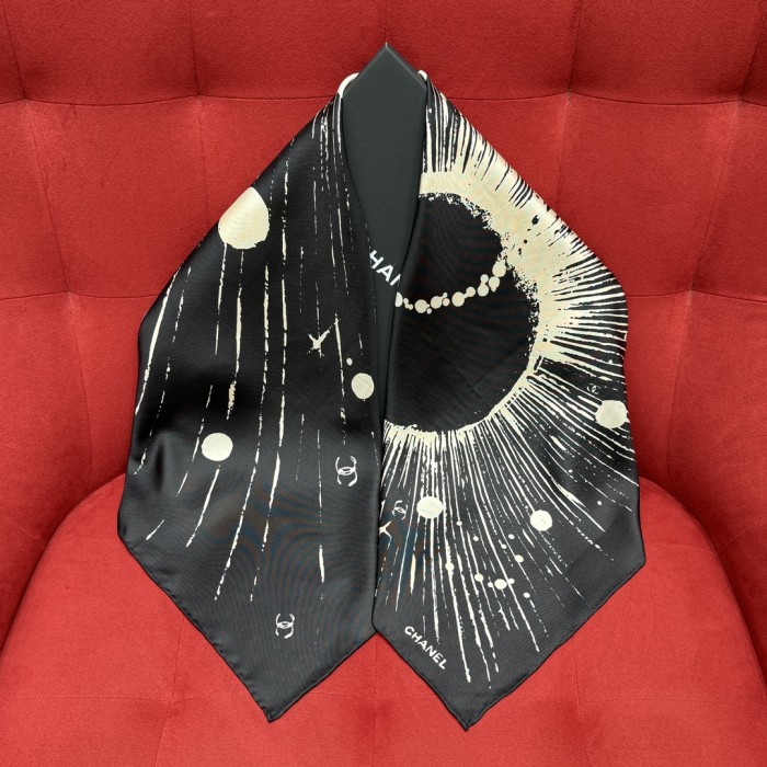 Chanel Starry Sky Silk Scarf #379152