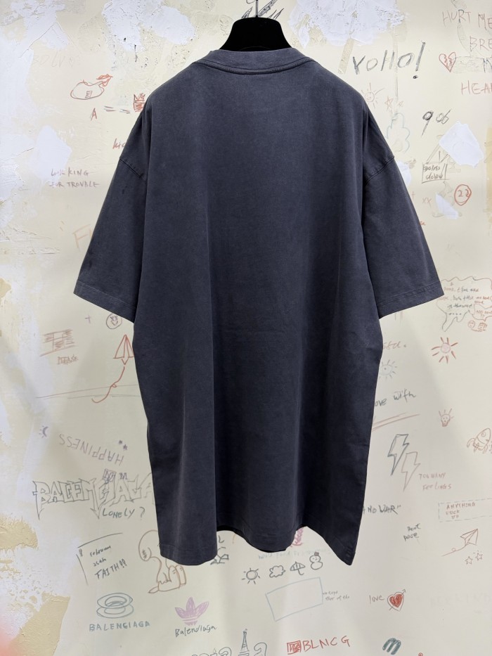 Balenciaga Loop Sports Icon Oversized T-shirt #379129