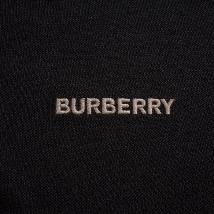 Burberry Hartford Polo Shirt Black #379210