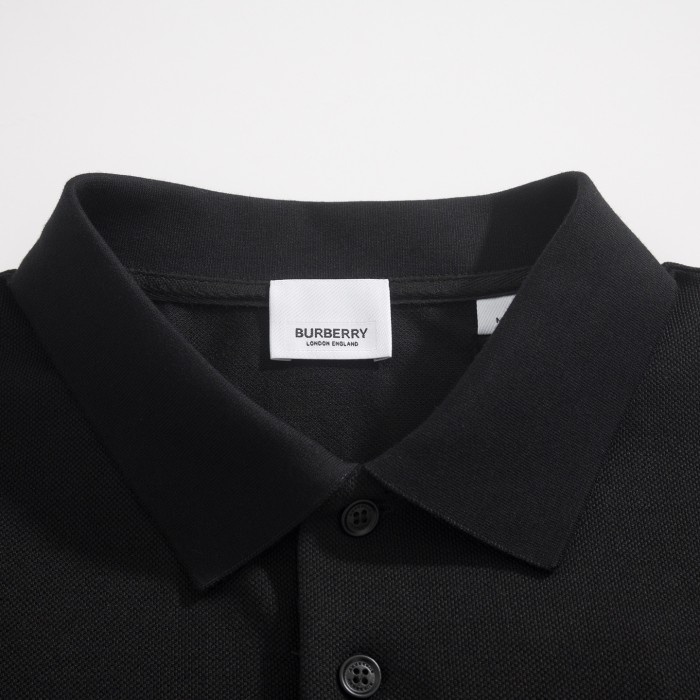 Burberry Hartford Polo Shirt Black #379210