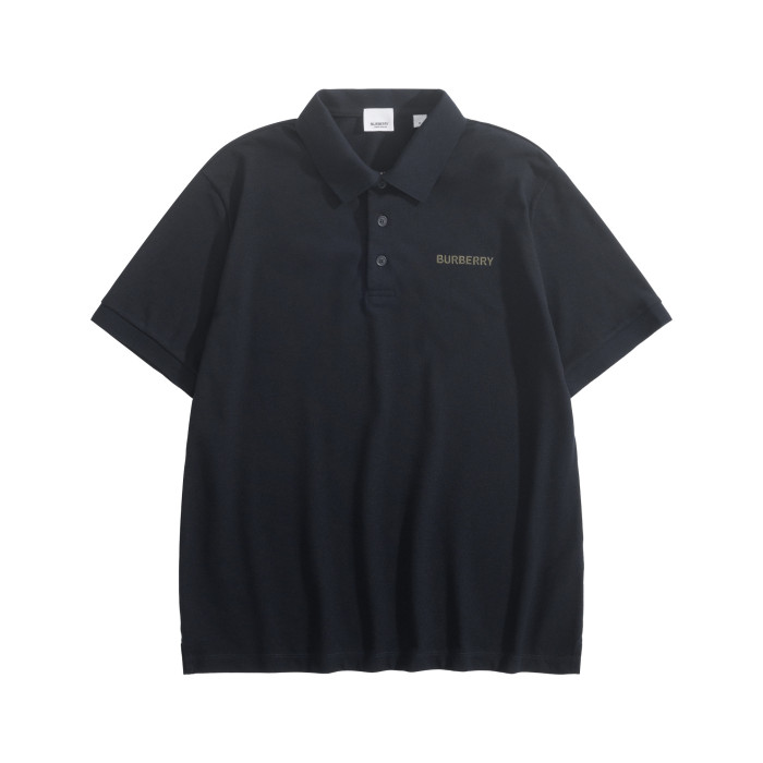 Burberry Hartford Polo Shirt Black #379210