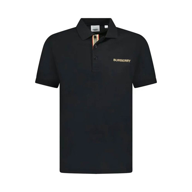 Burberry Hartford Polo Shirt Black #379210