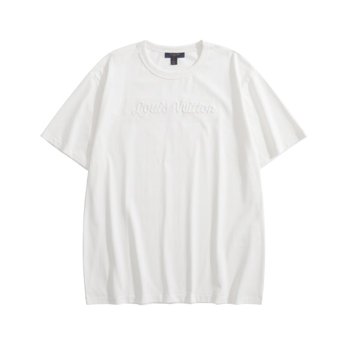 LOUIS VUITTON Signature Embroidery T-Shirt #379363