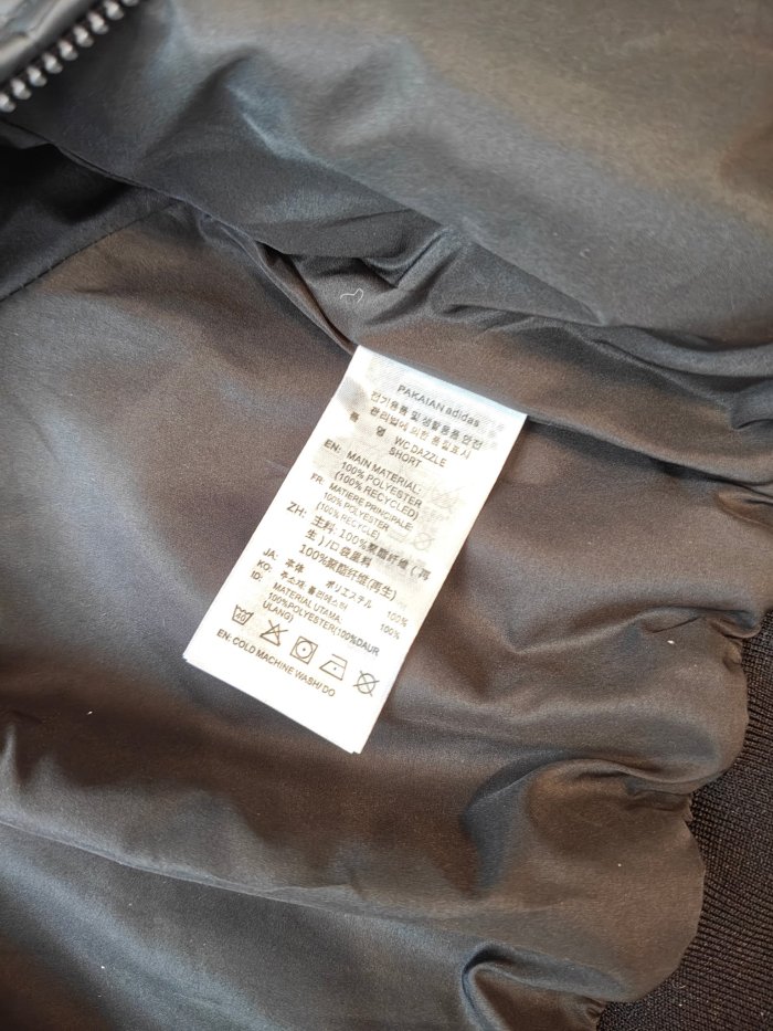Adidas SST Pleather Jacket Black #379288