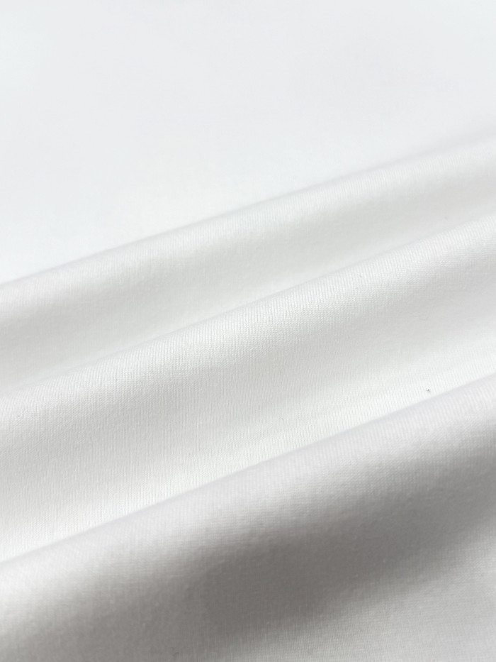 DIOR T-Shirt with Dior Embroidery Relaxed Fit White Cotton Jersey #379243