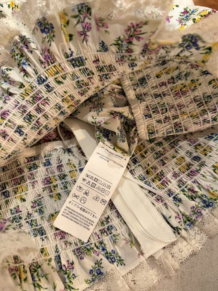 Dolce&gabbana Poplin Floral Print Top #379236