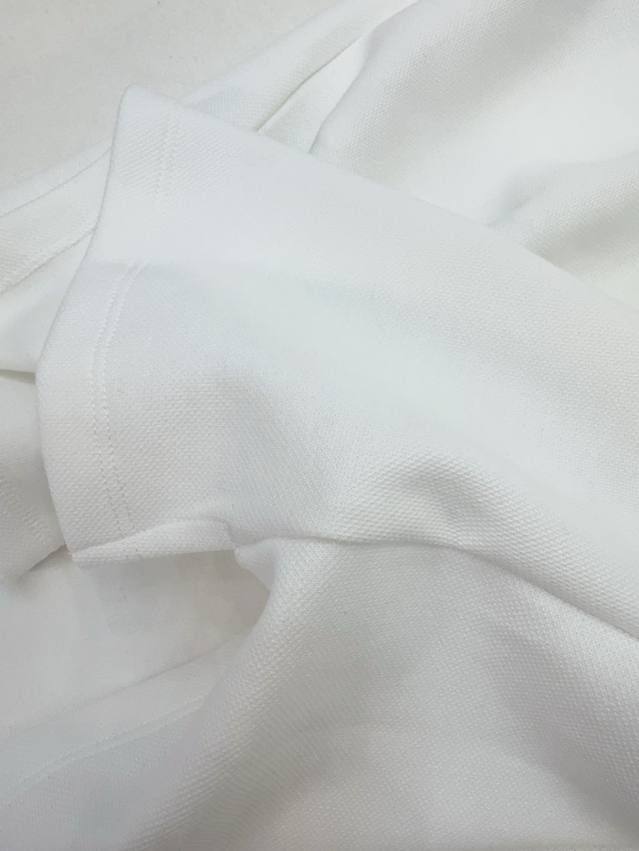 DIOR Dior Médaillon Embroidered Polo Shirt White Cotton-Blend Piqué #379222