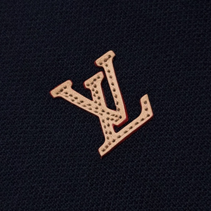 LOUIS VUITTON Zippered Hoodie With Signature #379226