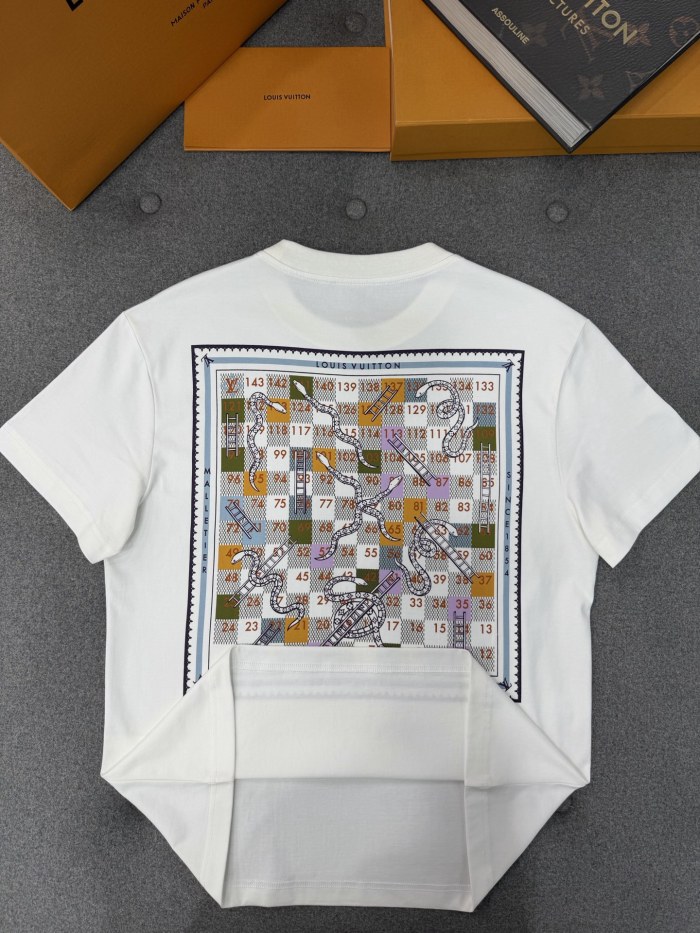 LOUIS VUITTON Printed_T-Shirt #379239