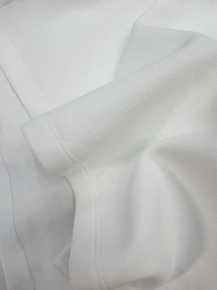 DIOR Dior Médaillon Embroidered Polo Shirt White Cotton-Blend Piqué #379222