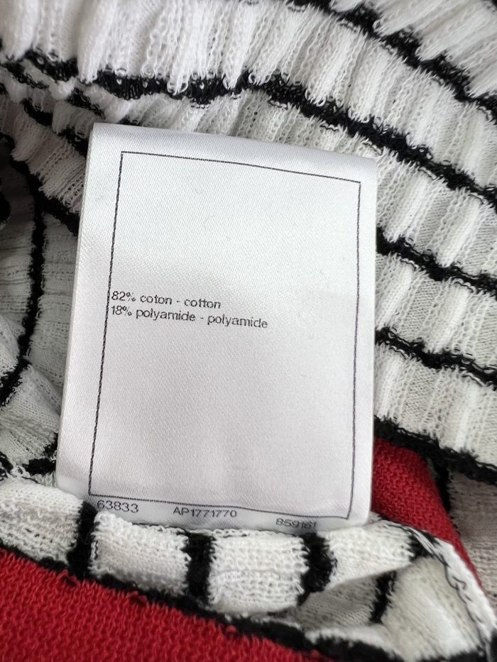 Chanel Top-quality Version Striped Knitted Tank Top Dress #242623