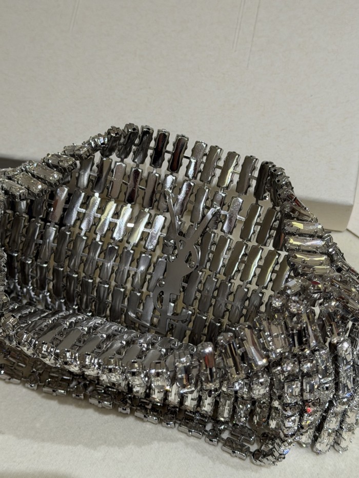 Saint Laurent EVENING Bag in Crystals #379368