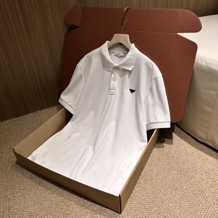 PRADA Pique Cloth Polo Shirt #379734