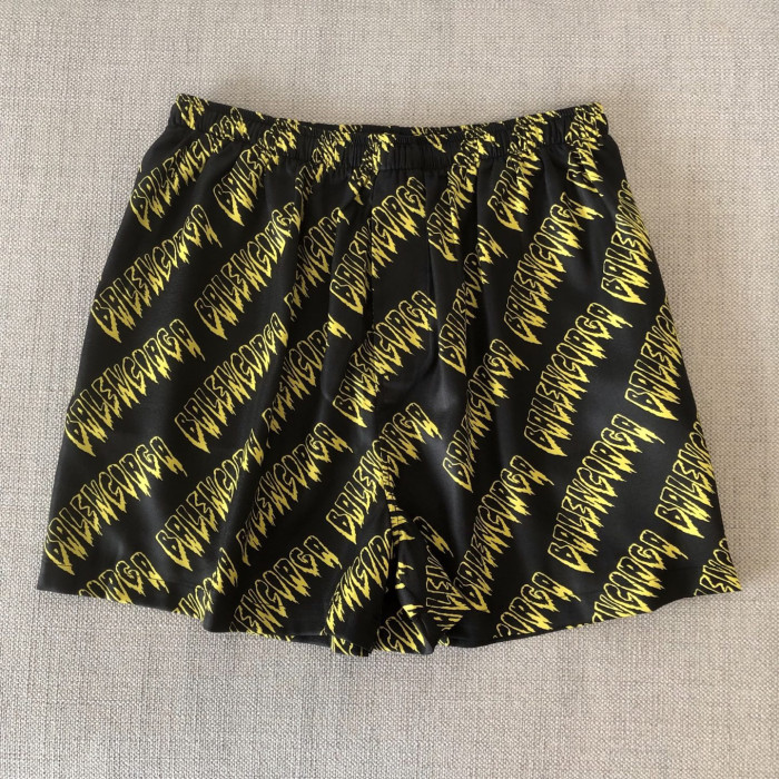 Balenciaga Creeper Large Fit Short Sleeve Shirt Shorts #379571