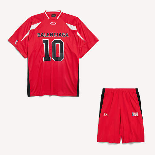 Balenciaga Nba Collaboration Oversized T-shirt Shorts #379837