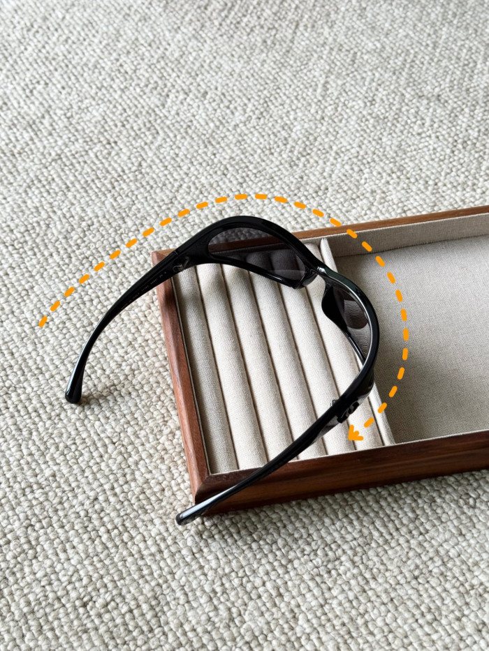CHANEL Sunglasses Shield Sunglasses Nylon #379778