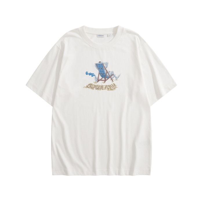 Burberry Beach Knight Cotton T-shirt #379648