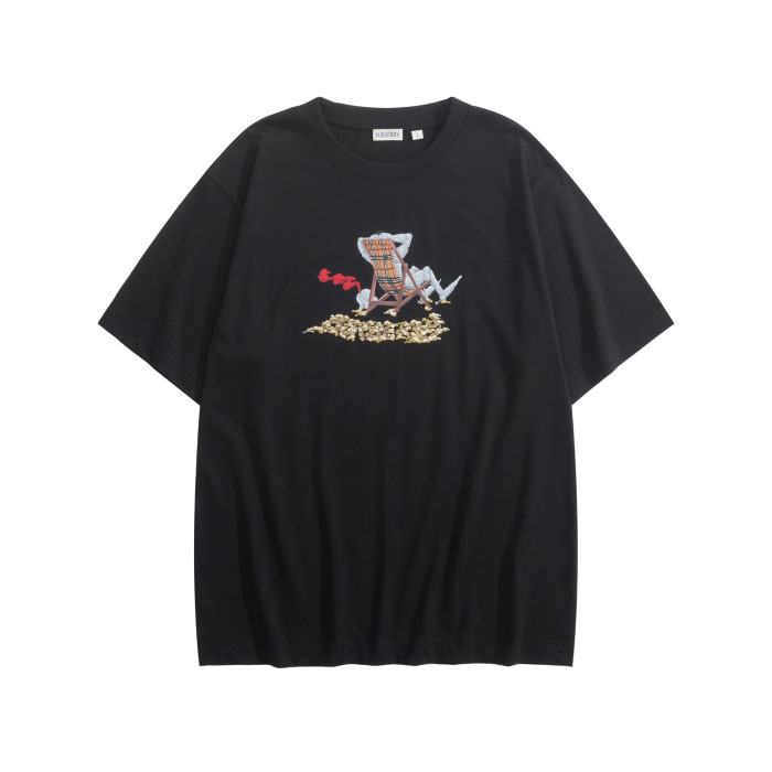 Burberry Beach Knight Cotton T-shirt #379648