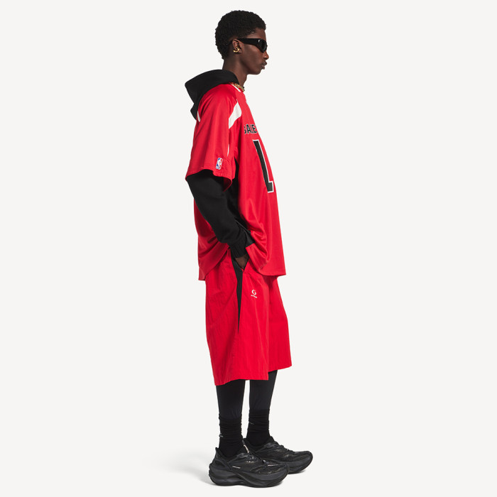 Balenciaga Nba Collaboration Oversized T-shirt Shorts #379837