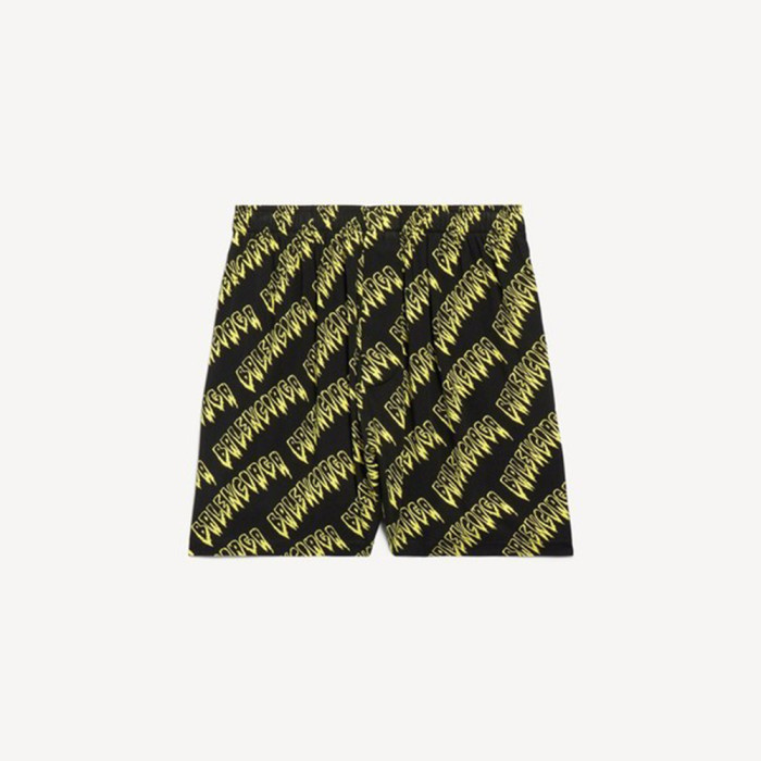 Balenciaga Creeper Large Fit Short Sleeve Shirt Shorts #379571