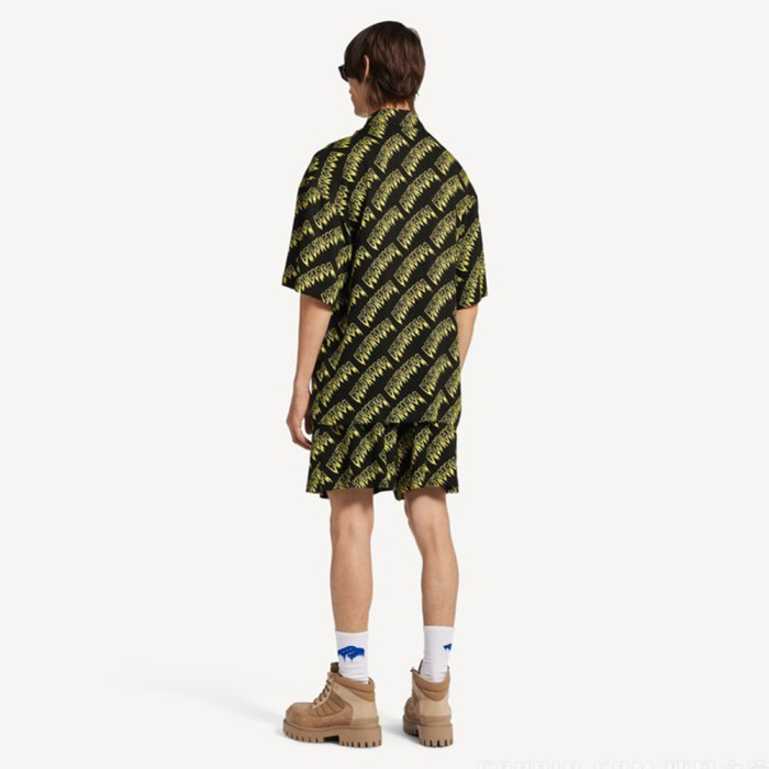 Balenciaga Creeper Large Fit Short Sleeve Shirt Shorts #379571