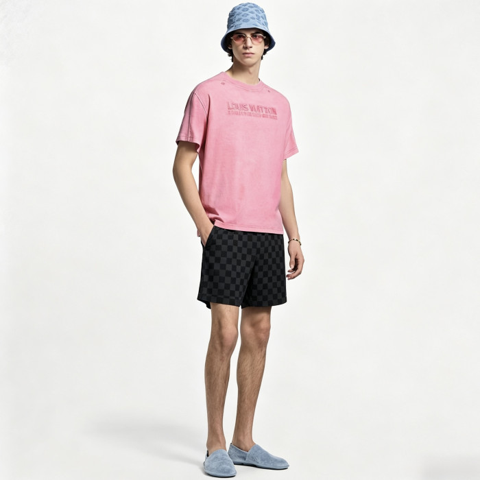 Louis Vuitton Checkerboard Dark Pattern Shorts #379850
