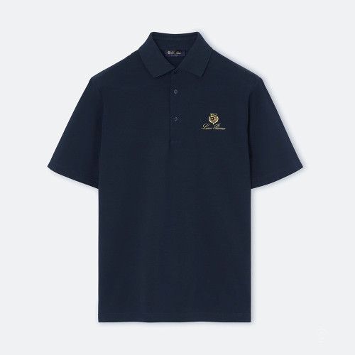 Loro Piana Men's Pique Polo T-Shirt #379835