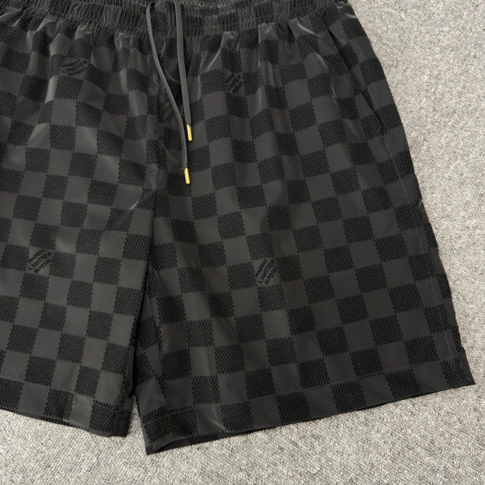 Louis Vuitton Checkerboard Dark Pattern Shorts #379850