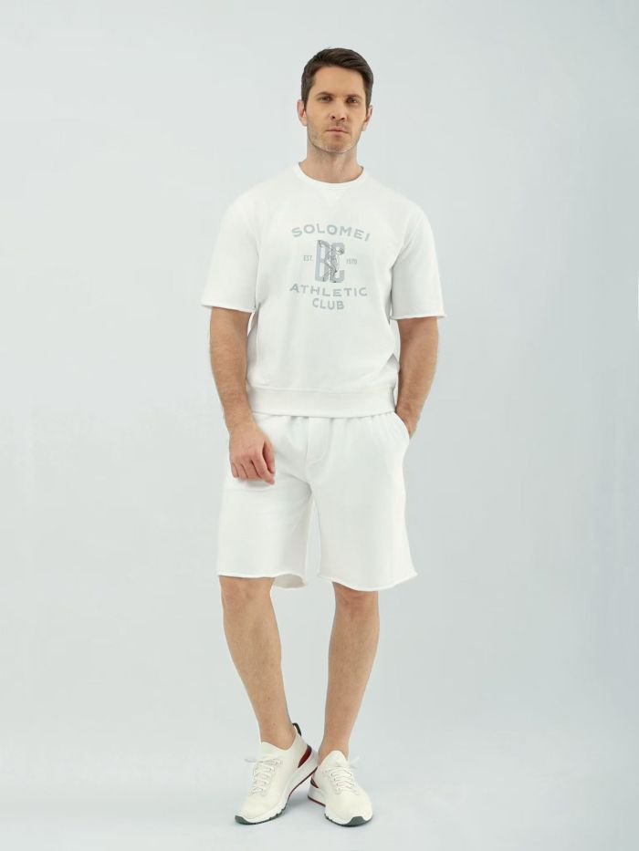 Brunello Cucinelli Men's T-shirt Shorts Suit #379943
