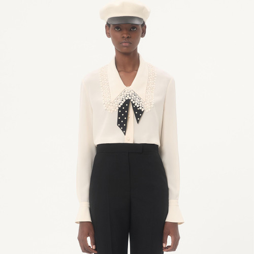 Valentino Crepe De Chine Shirt for Woman #333952